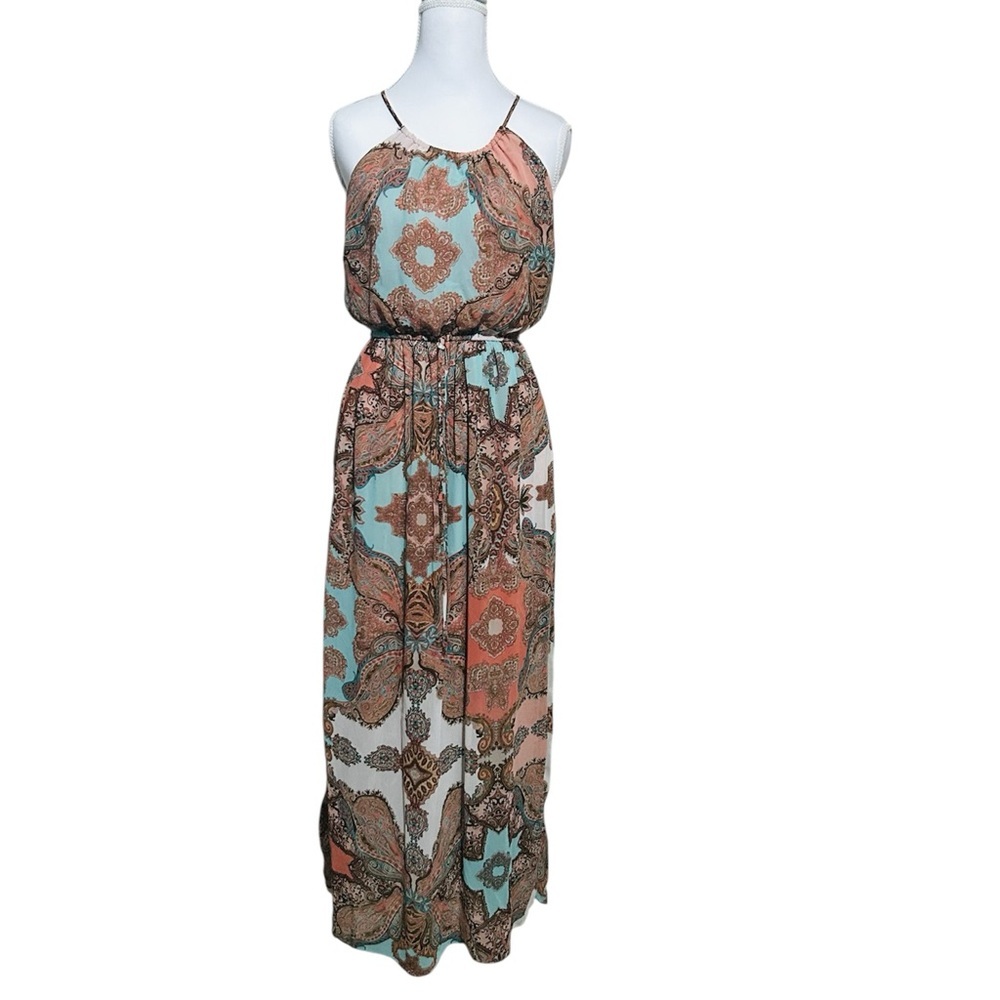 Sweet Storm Paisley Maxi Dress (S)